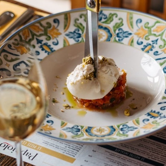Tartare burrata