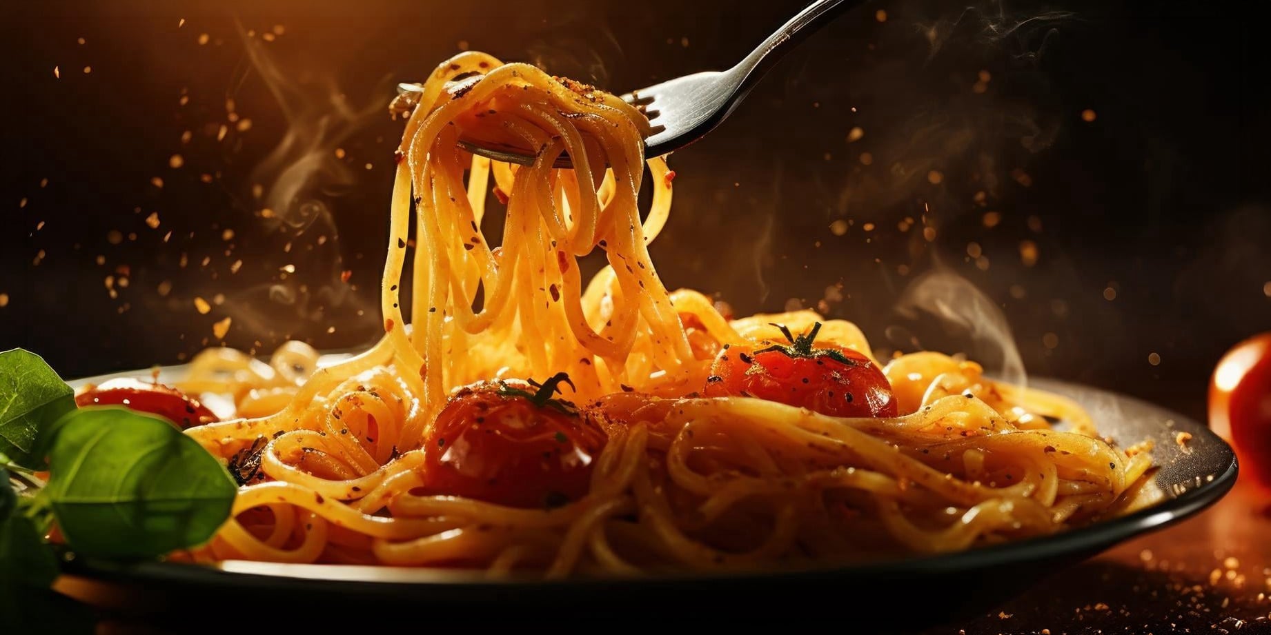 Spaghetti s čerstvými cherry rajčaty za 195 Kč